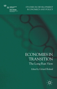 Titelbild: Economies in Transition 9780230343481