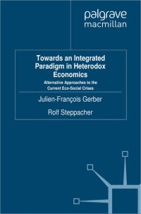 Imagen de portada: Towards an Integrated Paradigm in Heterodox Economics 9780230303584