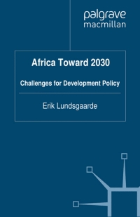 Cover image: Africa Toward 2030 9780230279902