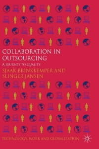 Cover image: Collaboration in Outsourcing 9780230347700