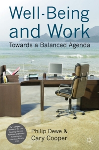 Imagen de portada: Well-Being and Work 9780230243521