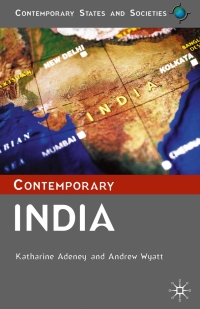 Imagen de portada: Contemporary India 1st edition 9781403943132