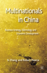 Immagine di copertina: Multinationals in China 9780230577411