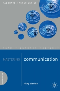 Cover image: Mastering Communication 5th edition 9780230216921