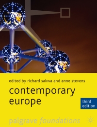 Imagen de portada: Contemporary Europe 3rd edition 9780230282896