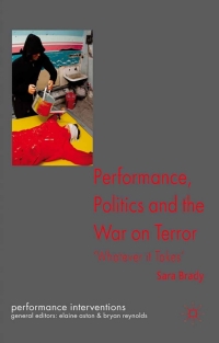 Imagen de portada: Performance, Politics, and the War on Terror 9780230234901