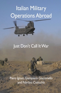 Imagen de portada: Italian Military Operations Abroad 9780230228917