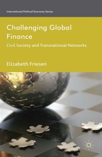 Imagen de portada: Challenging Global Finance 9780230348790