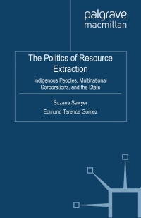 Omslagafbeelding: The Politics of Resource Extraction 9780230347724