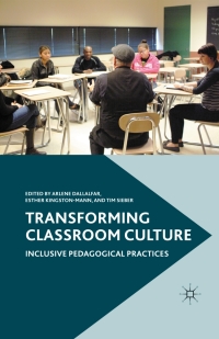 Immagine di copertina: Transforming Classroom Culture 9780230111912