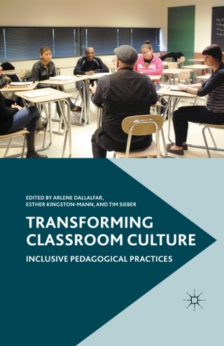 Cover image: Transforming Classroom Culture 9780230111912