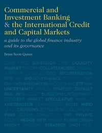 Imagen de portada: Commercial and Investment Banking and the International Credit and Capital Markets 9780230370470
