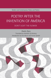 Cover image: Poetry After the Invention of América 9780230115798