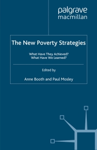 Cover image: The New Poverty Strategies 1st edition 9780333919750