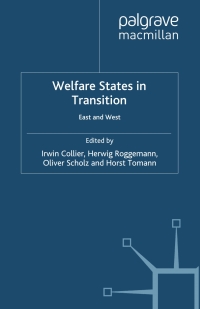 Omslagafbeelding: Welfare States in Transition 1st edition 9780333738450