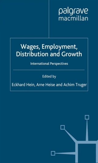 表紙画像: Wages, Employment, Distribution and Growth 9781403949622