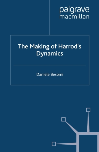 Cover image: The Making of Harrod's Dynamics 9780333735893