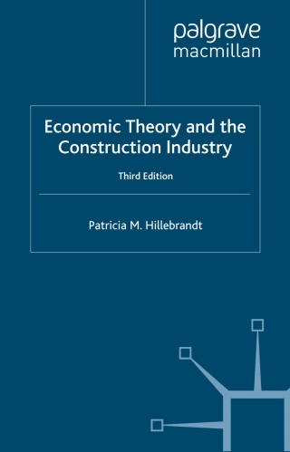 Immagine di copertina: Economic Theory and the Construction Industry 3rd edition 9780333774786