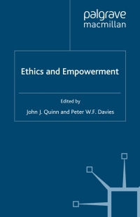 Cover image: Ethics and Empowerment 9781349401628