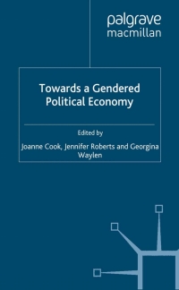 Cover image: Towards a Gendered Political Economy 1st edition 9780333748718