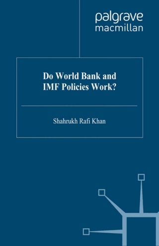 Imagen de portada: Do World Bank and IMF Policies Work? 9780333733615