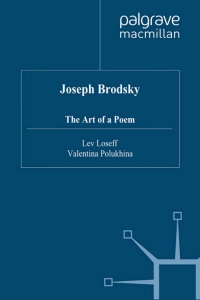 Cover image: Joseph Brodsky 1st edition 9780312218348