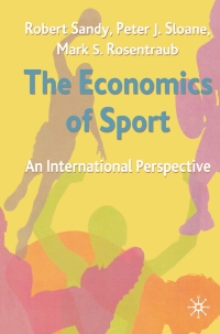 Imagen de portada: The Economics of Sport 1st edition 9780333792711