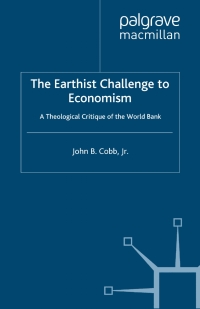 Cover image: The Earthist Challenge to Economism 9780333730881