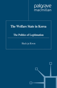 Imagen de portada: The Welfare State in Korea 9781349402304