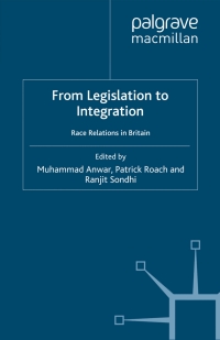 Cover image: From Legislation to Integration? 1st edition 9780333733165