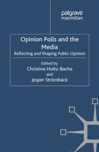 Imagen de portada: Opinion Polls and the Media 9780230278899