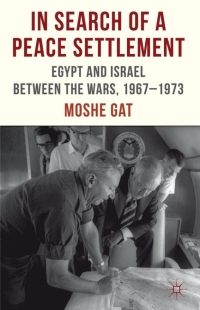 Cover image: In Search of a Peace Settlement 9780230375000
