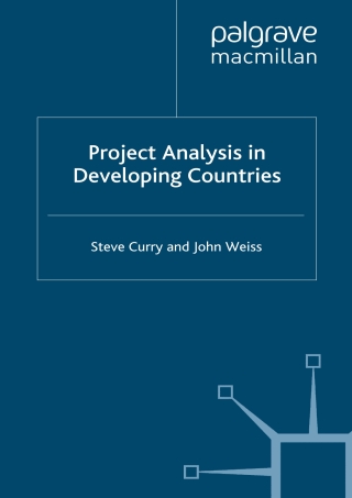 Imagen de portada: Project Analysis in Developing Countries 2nd edition 9780333792919