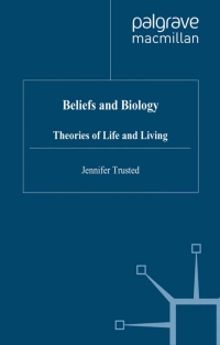 Imagen de portada: Beliefs and Biology 9780333656495