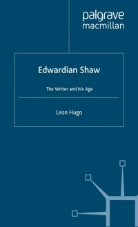 Cover image: Edwardian Shaw 9780333733554