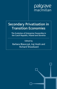Cover image: Secondary Privatization in Transition Economies 9781403915375