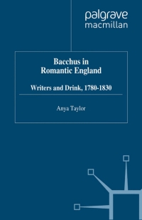 Titelbild: Bacchus in Romantic England 9780333725214