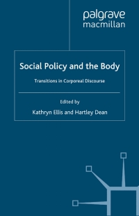 Titelbild: Social Policy and the Body 1st edition 9780333713846