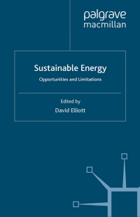 Cover image: Sustainable Energy 9780230020023