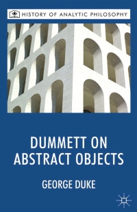 صورة الغلاف: Dummett on Abstract Objects 9780230285194