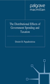 Imagen de portada: The Distributional Effects of Government Spending and Taxation 9781403996251