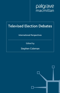 Imagen de portada: Televised Election Debates 9780333732625