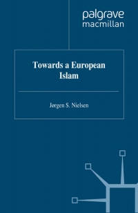 Cover image: Towards a European Islam 9780333723746