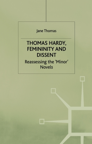 Titelbild: Thomas Hardy, Femininity and Dissent 9780333567012