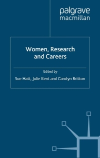 Immagine di copertina: Women, Research and Careers 1st edition 9780333722985
