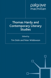 表紙画像: Thomas Hardy and Contemporary Literary Studies 1st edition 9780333994450