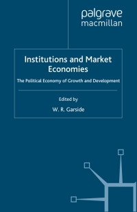 Cover image: Institutions and Market Economies 9781403987587