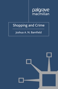 Imagen de portada: Shopping and Crime 9780230521605