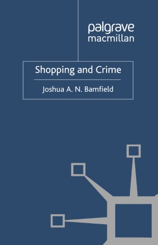 Cover image: Shopping and Crime 9780230521605
