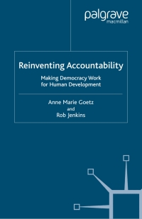 Titelbild: Reinventing Accountability 9781403906243